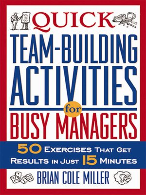cover image of Quick Team-Building Activities for Busy Managers